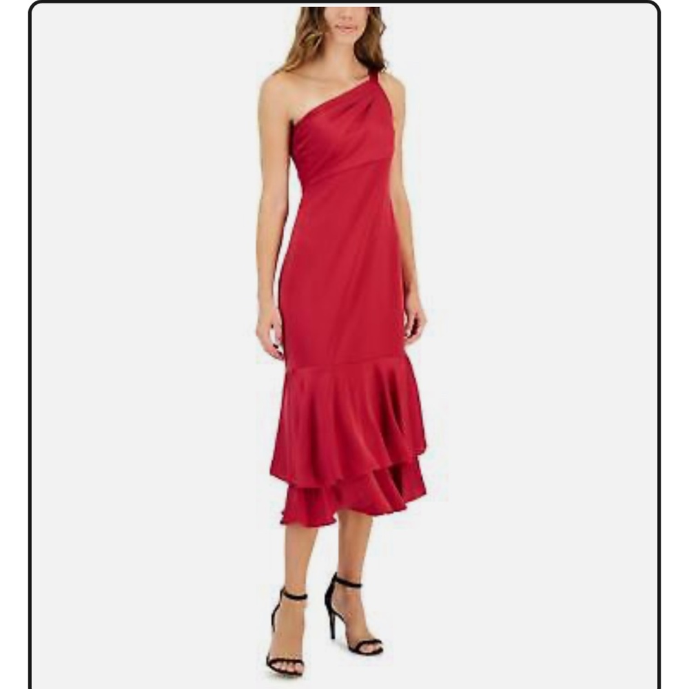 Elegant One Shoulder Dress